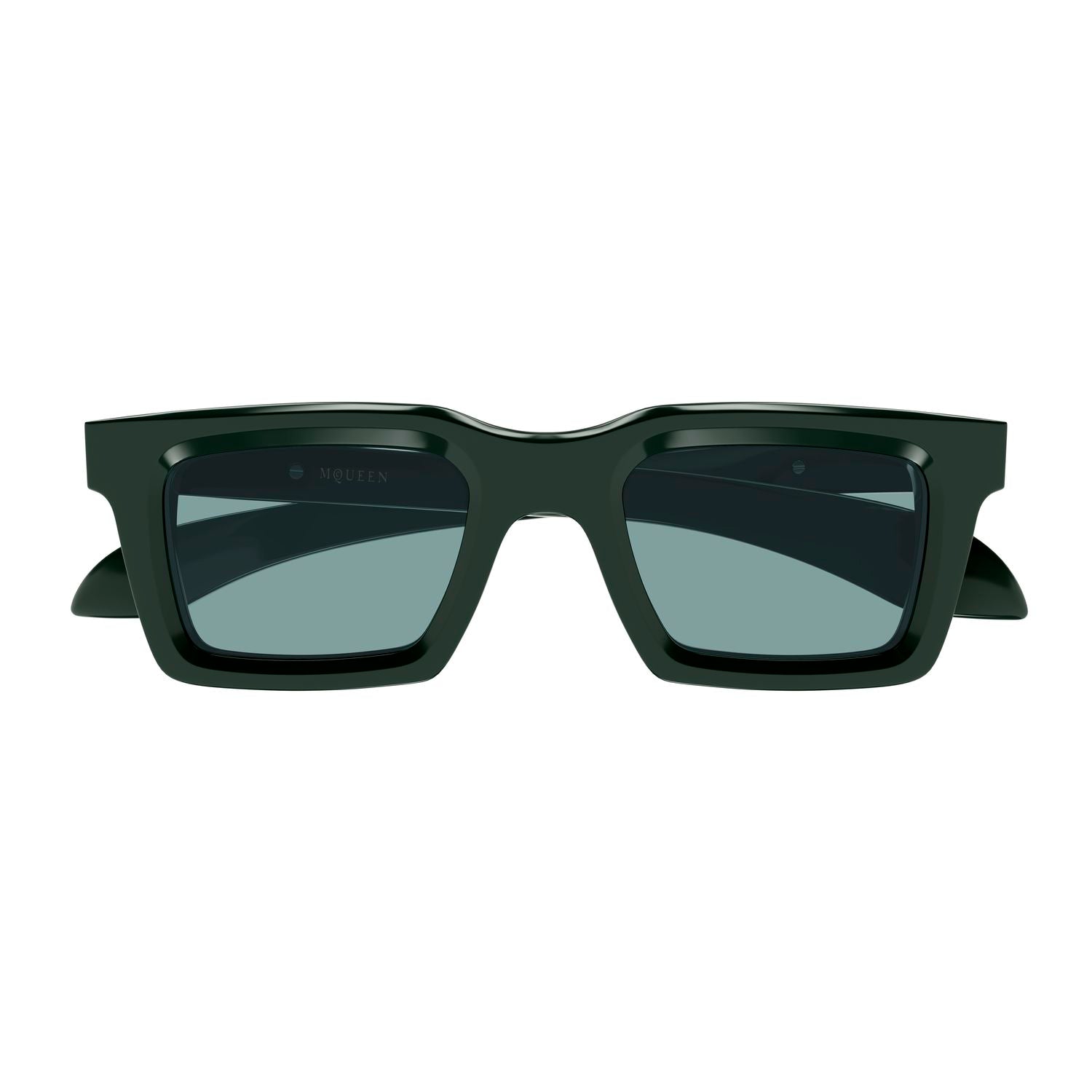 AM0506S Green recycled acetate Sunglasses - Shiny Green