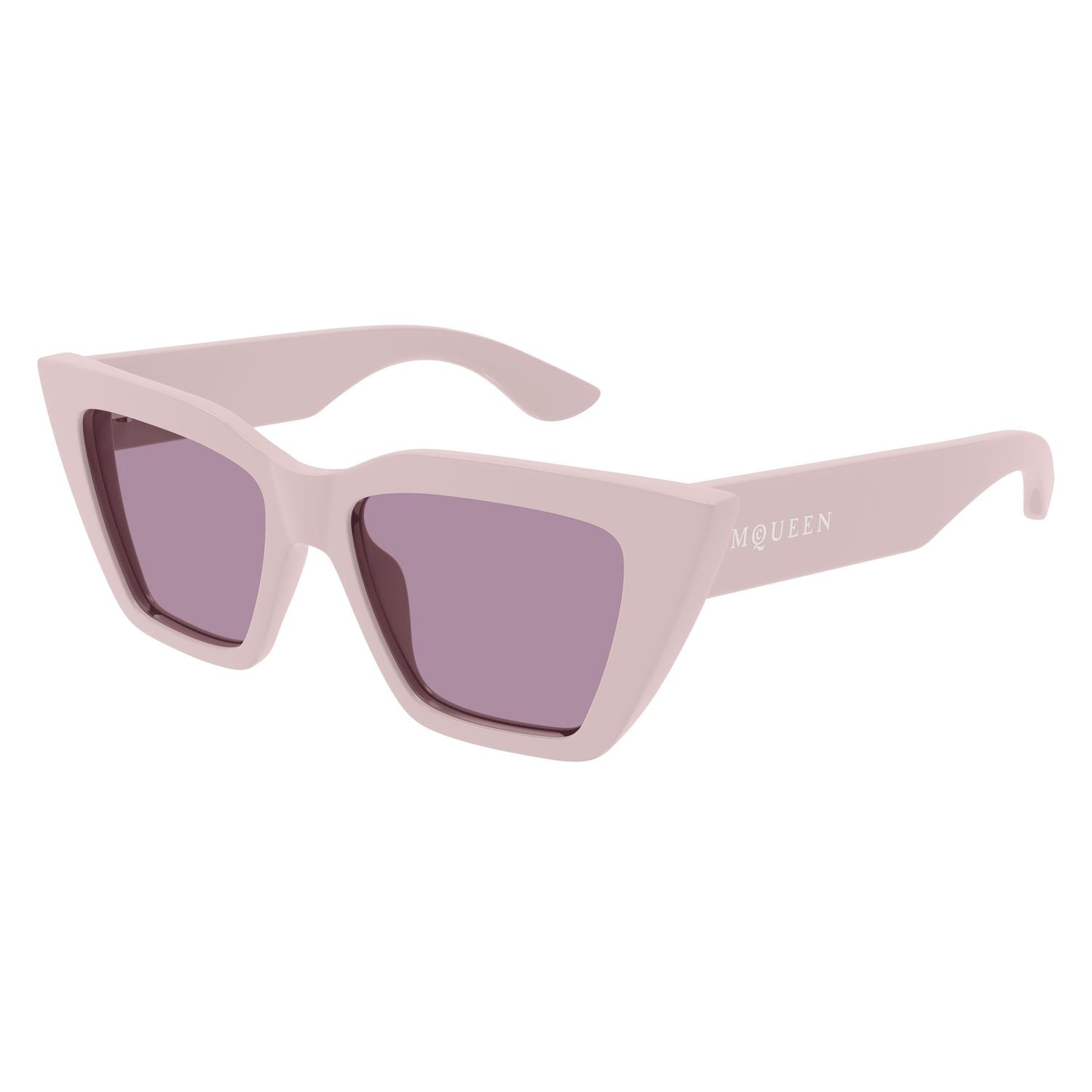 AM0507S Pink recycled acetate Sunglasses - Shiny Pink