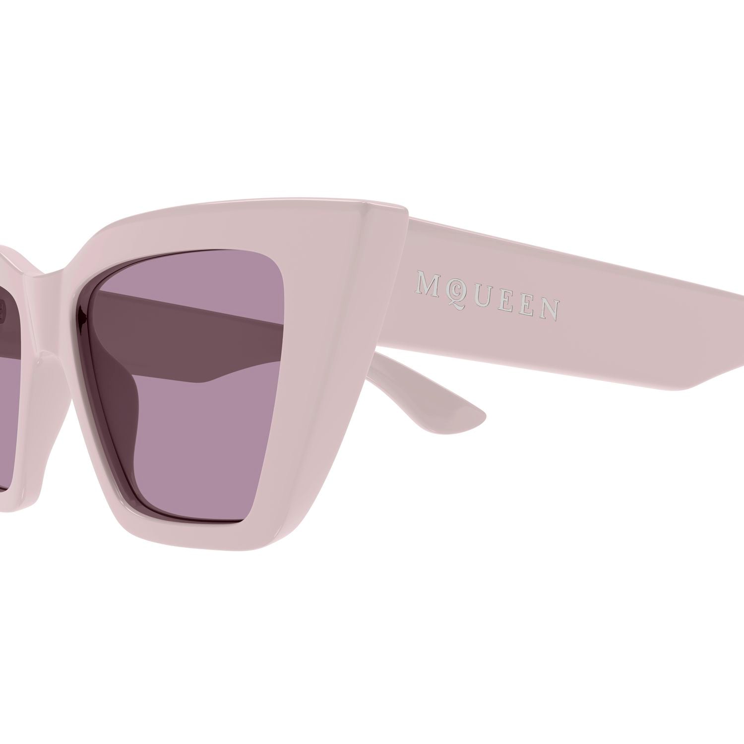 AM0507S Pink recycled acetate Sunglasses - Shiny Pink