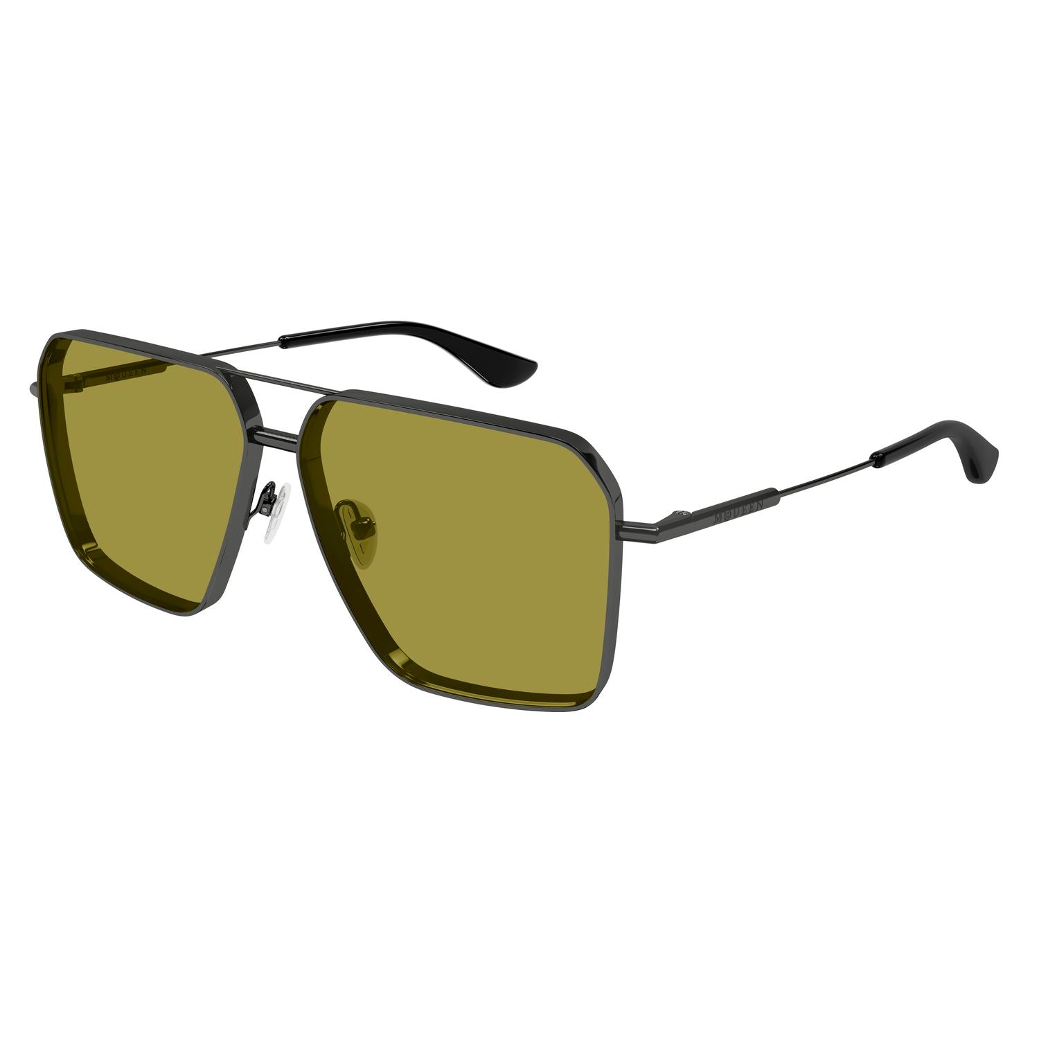 AM0500S Ruthenium metal Sunglasses - Shiny Ruthenium