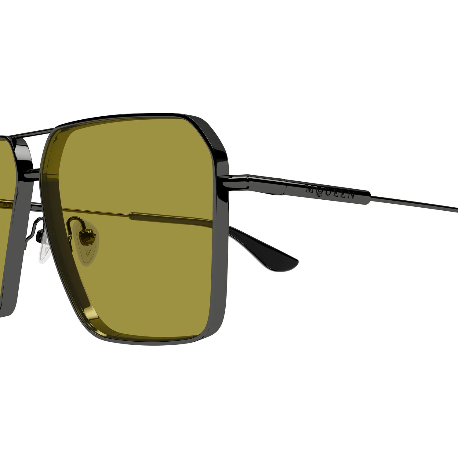 AM0500S Ruthenium metal Sunglasses - Shiny Ruthenium