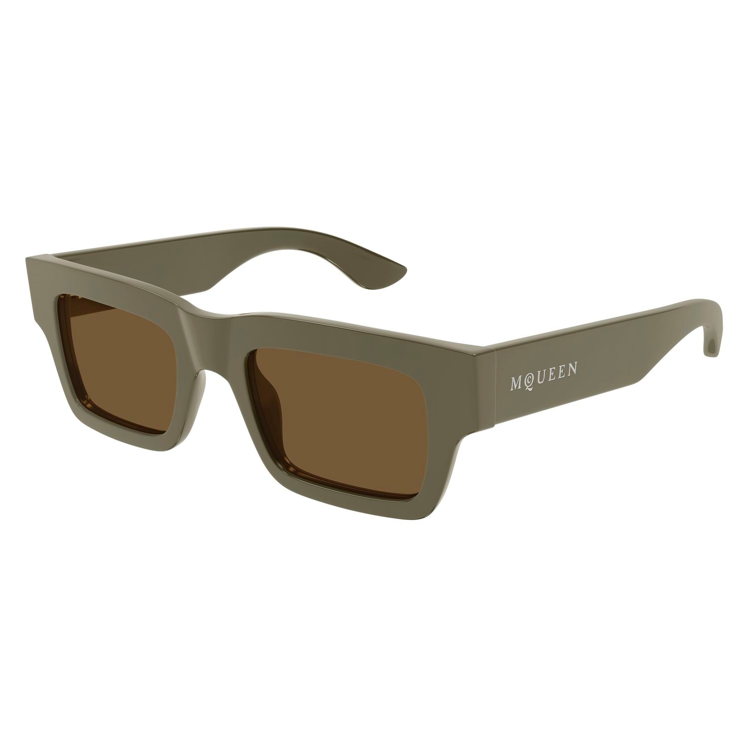 AM0508S Brown recycled acetate Sunglasses - Shiny Brown
