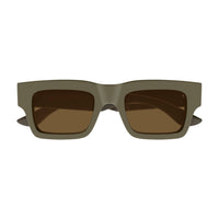 AM0508S Brown recycled acetate Sunglasses - Shiny Brown