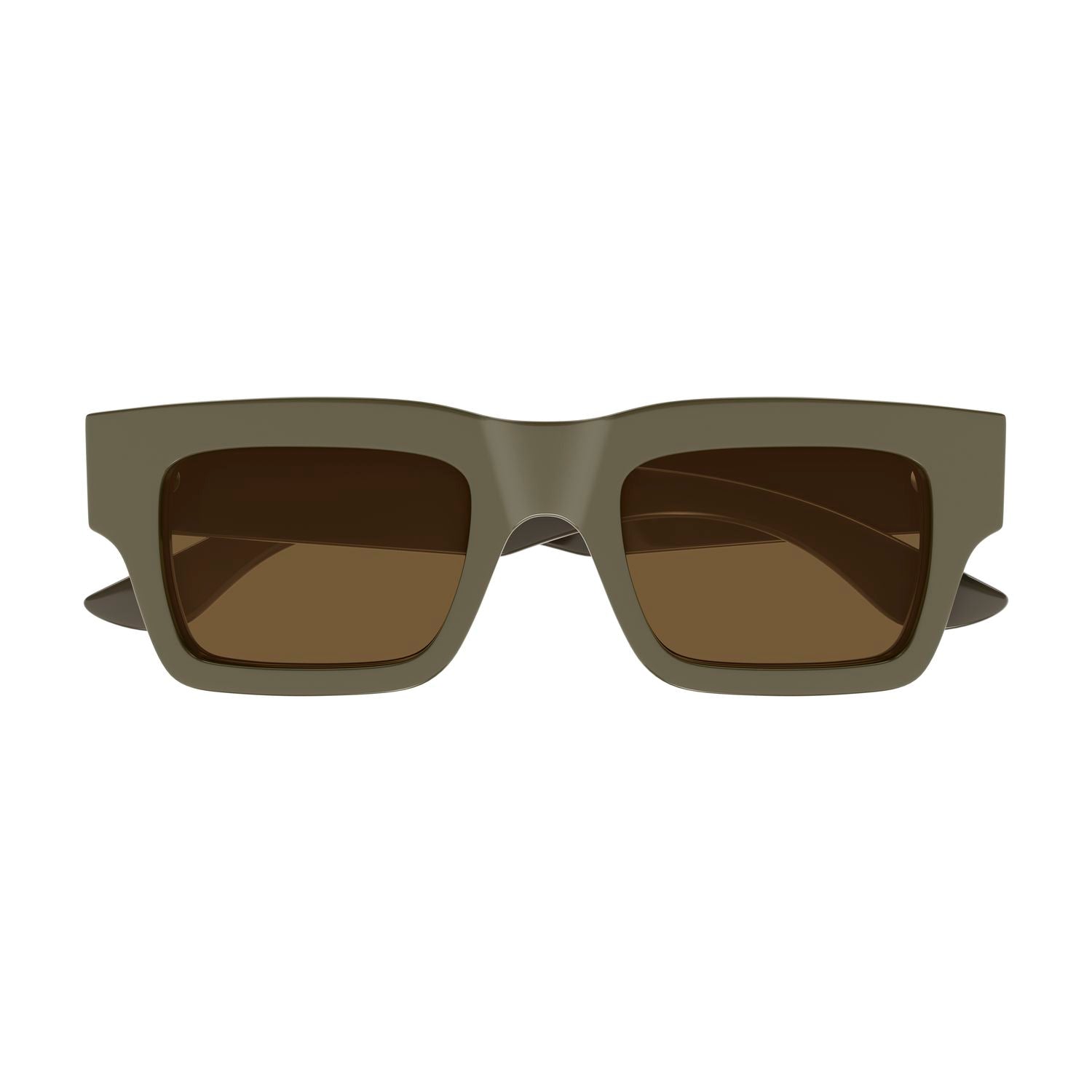 AM0508S Brown recycled acetate Sunglasses - Shiny Brown