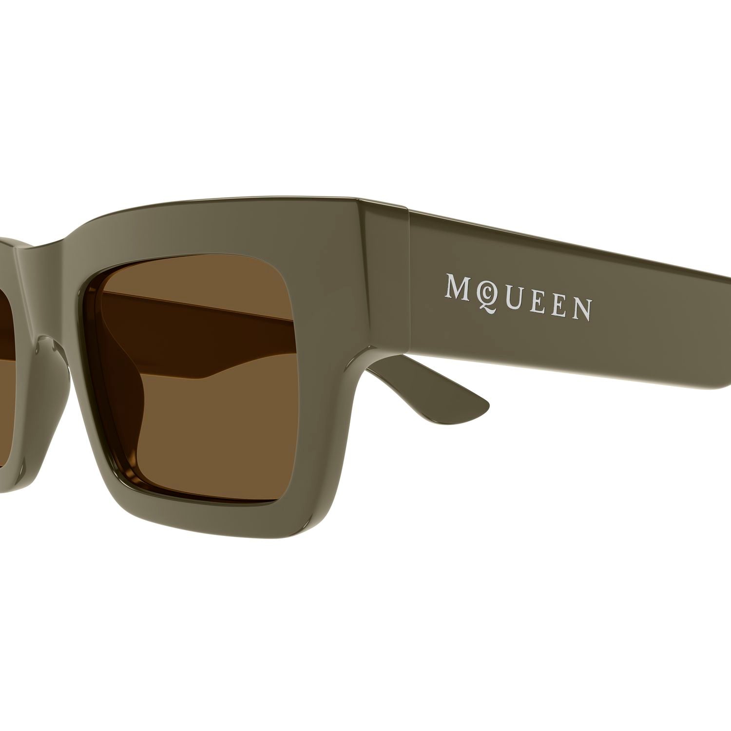 AM0508S Brown recycled acetate Sunglasses - Shiny Brown