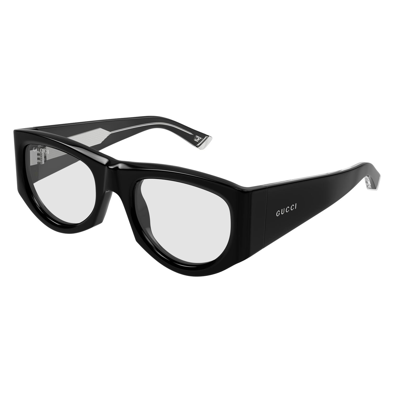 GG1917S Black recycled acetate Sunglasses - Shiny Black