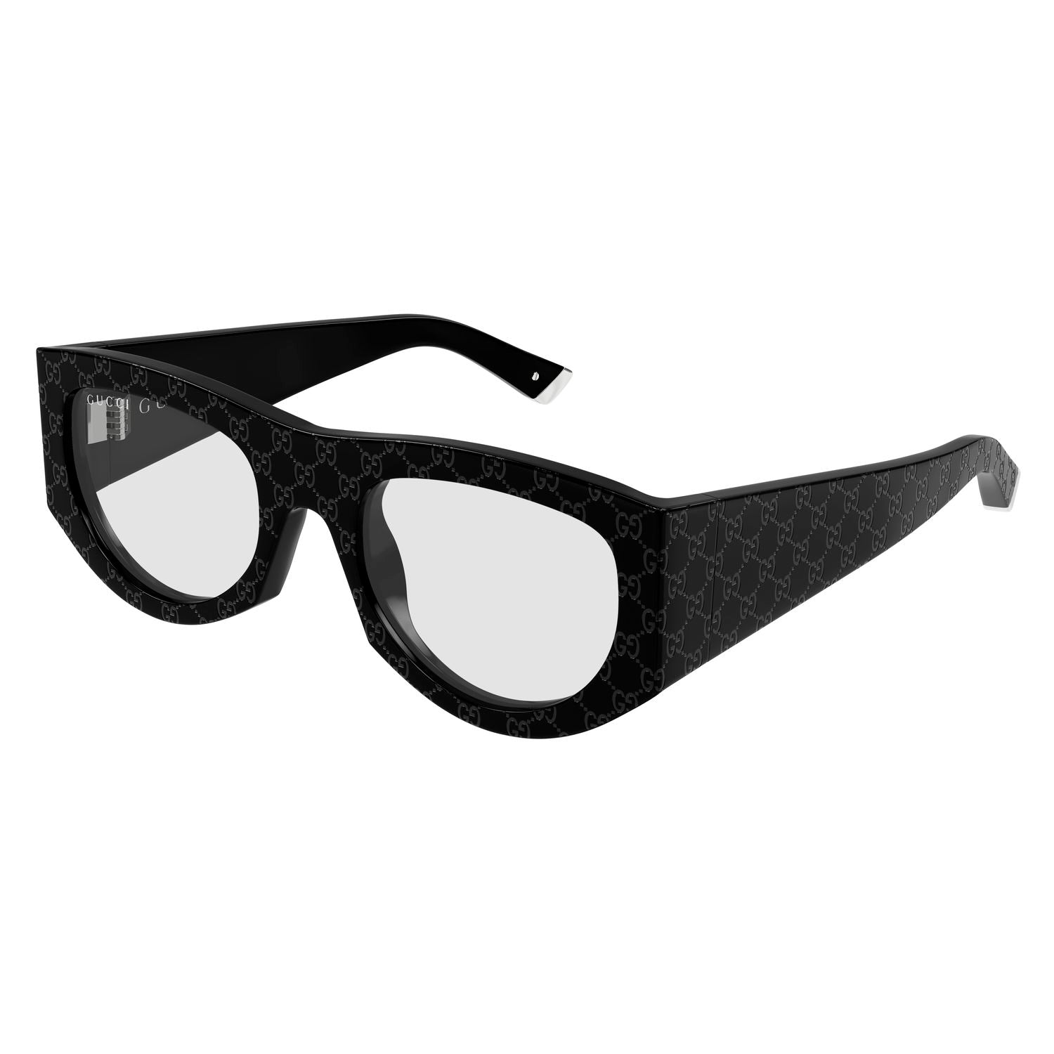 GG1918S Black recycled acetate Sunglasses - Shiny Black