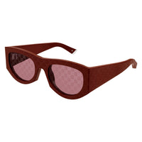 GG1918S Burgundy recycled acetate Sunglasses - Shiny Burgundy