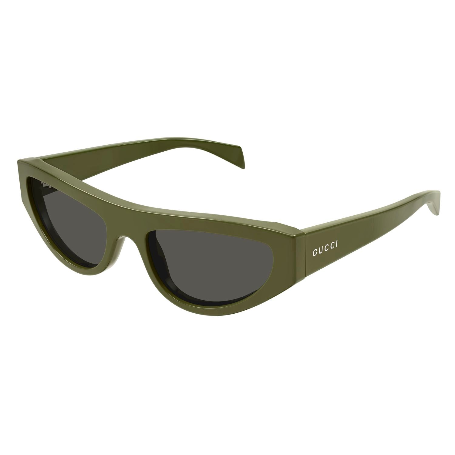 GG1919S Green recycled acetate Sunglasses - Shiny Green