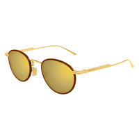 BV1389S Gold metal Sunglasses - Shiny Transparent Gold