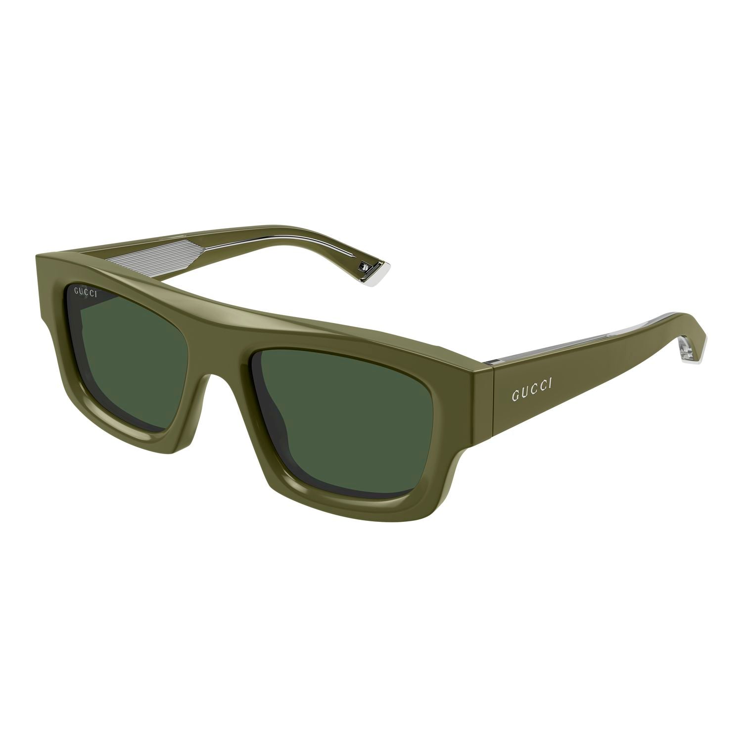 GG1926S Green recycled acetate Sunglasses - Shiny Green
