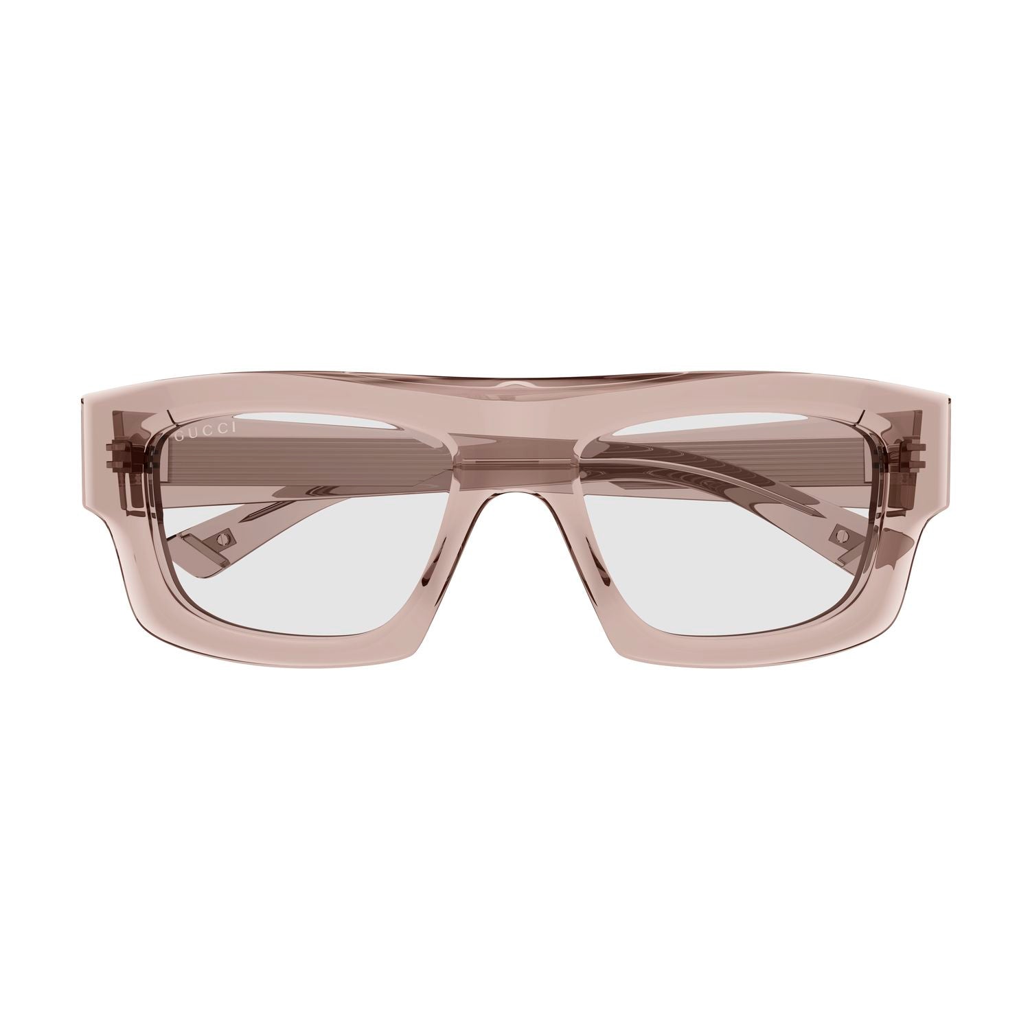 GG1926S Pink recycled acetate Sunglasses - Shiny Transparent Pink