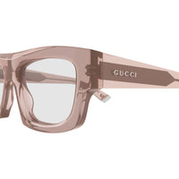 GG1926S Pink recycled acetate Sunglasses - Shiny Transparent Pink