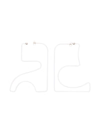 AC Earrings - Heritage White