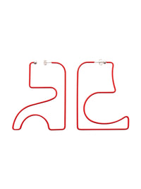 AC Earrings - Heritage Red