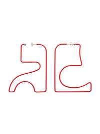 AC Earrings - Red