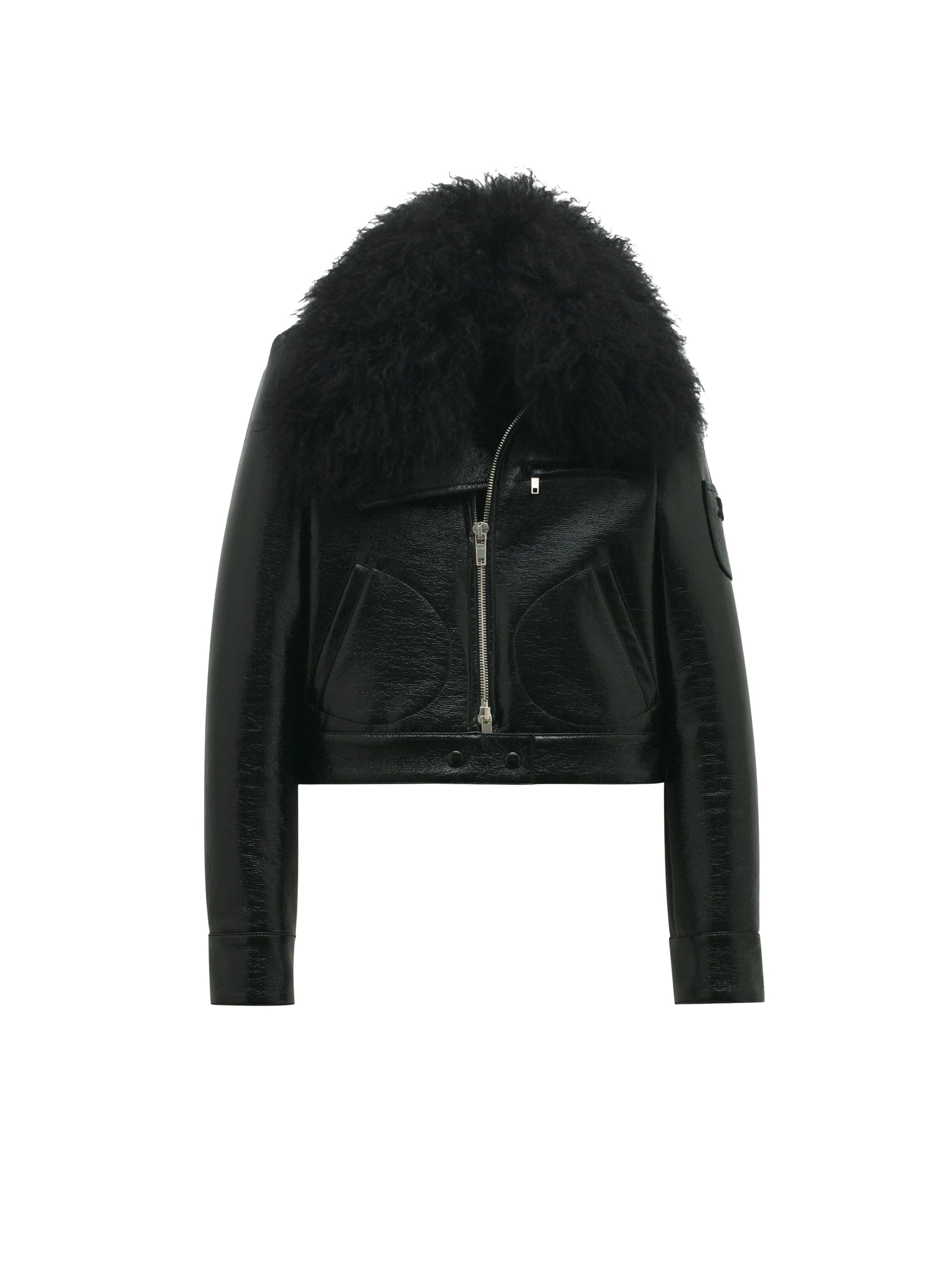 Workwear vinyl Jacket - Black