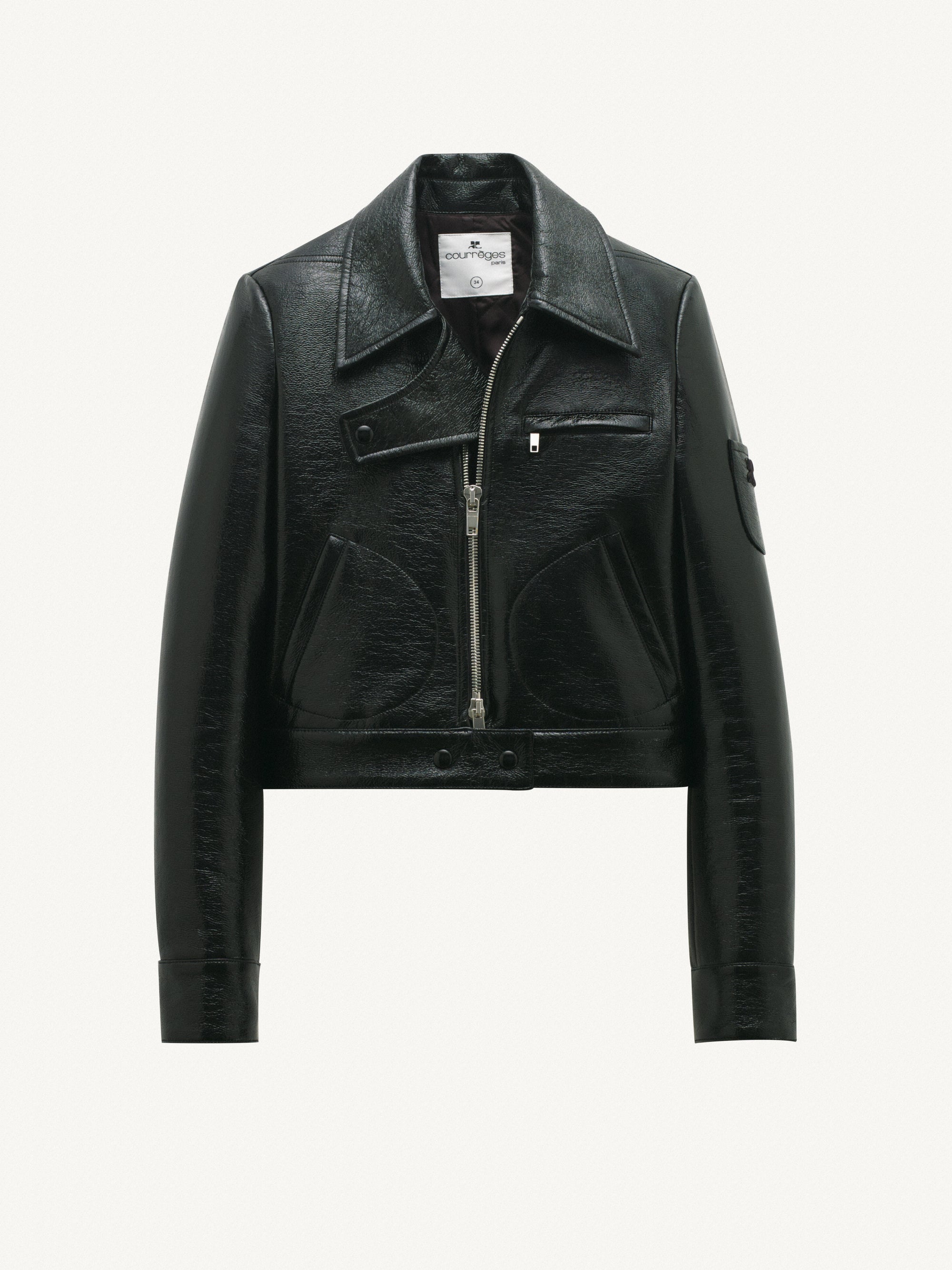 Workwear vinyl Jacket - Black