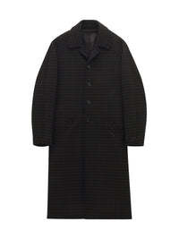 Oversized wool Coat - Black