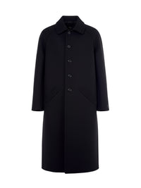 Oversized wool Coat - Black