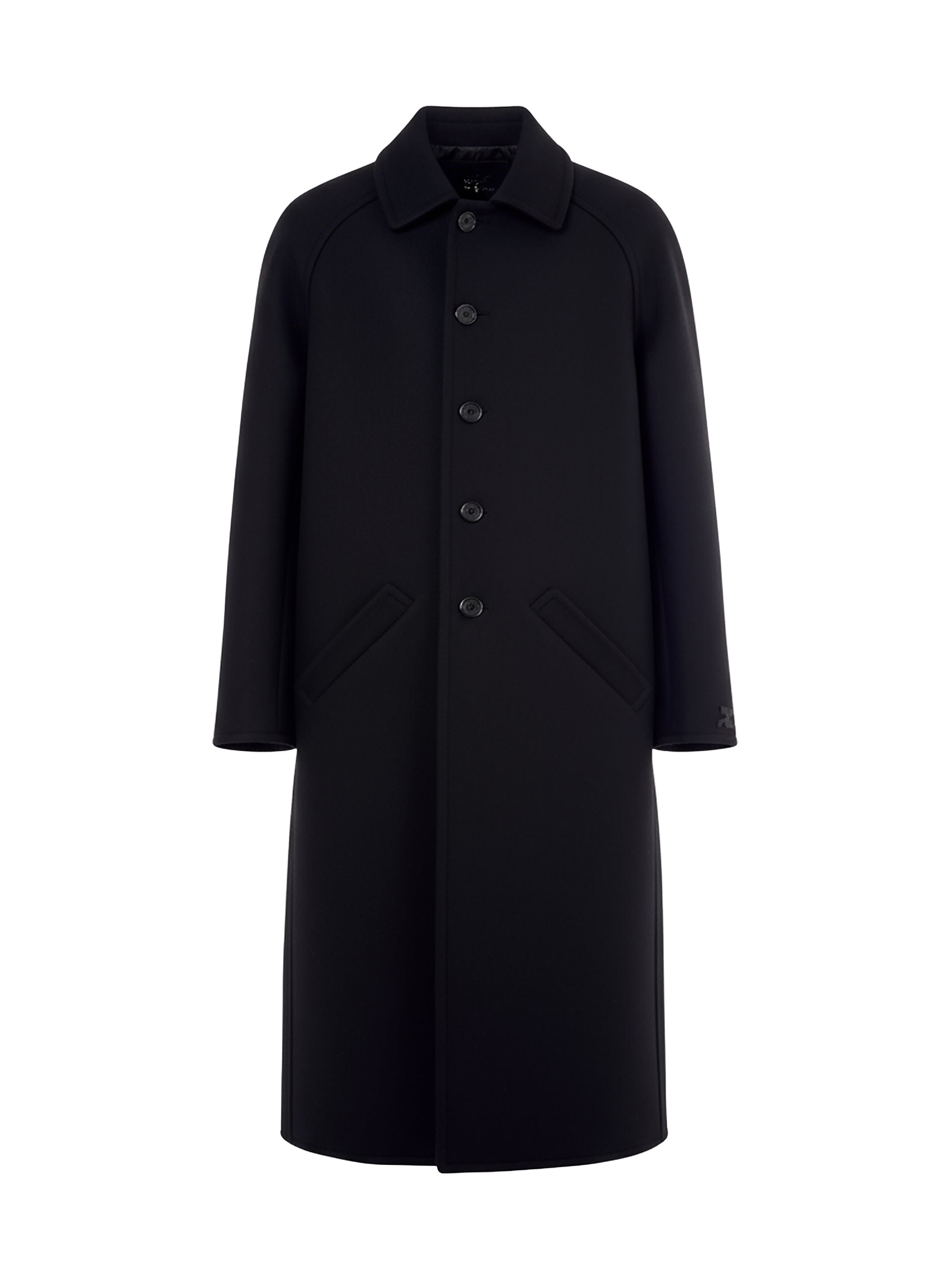 Oversized wool Coat - Black