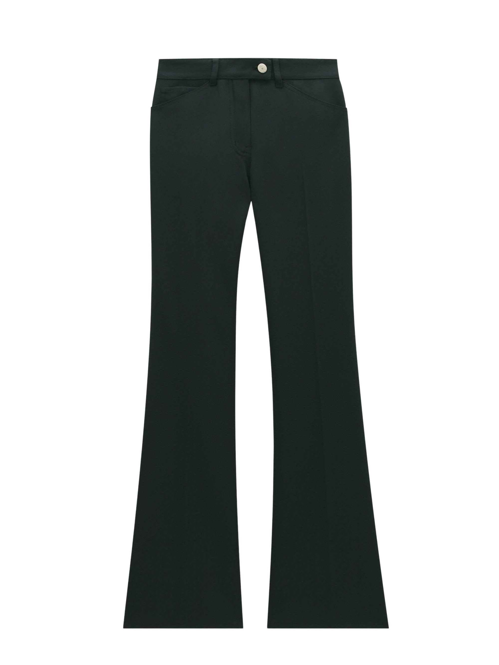 70's bootcut twill Pant - Green