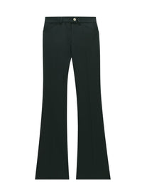 70's bootcut twill Pant - Dark Green