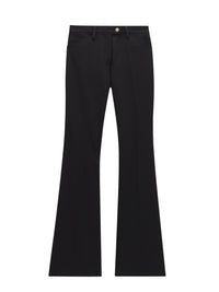 70's bootcut twill Pant - Black