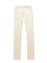 Straight-leg vinyl Pant - White