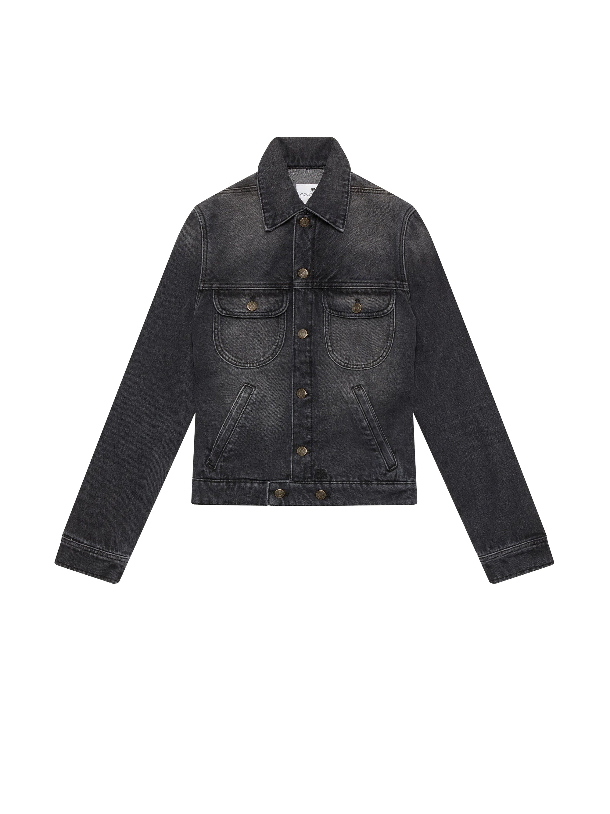 Signature stonewashed Jacket - Grey