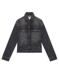 Signature stonewashed Jacket - Stonewashed Grey