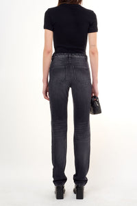 5-pockets denim Pant - Stonewashed Grey
