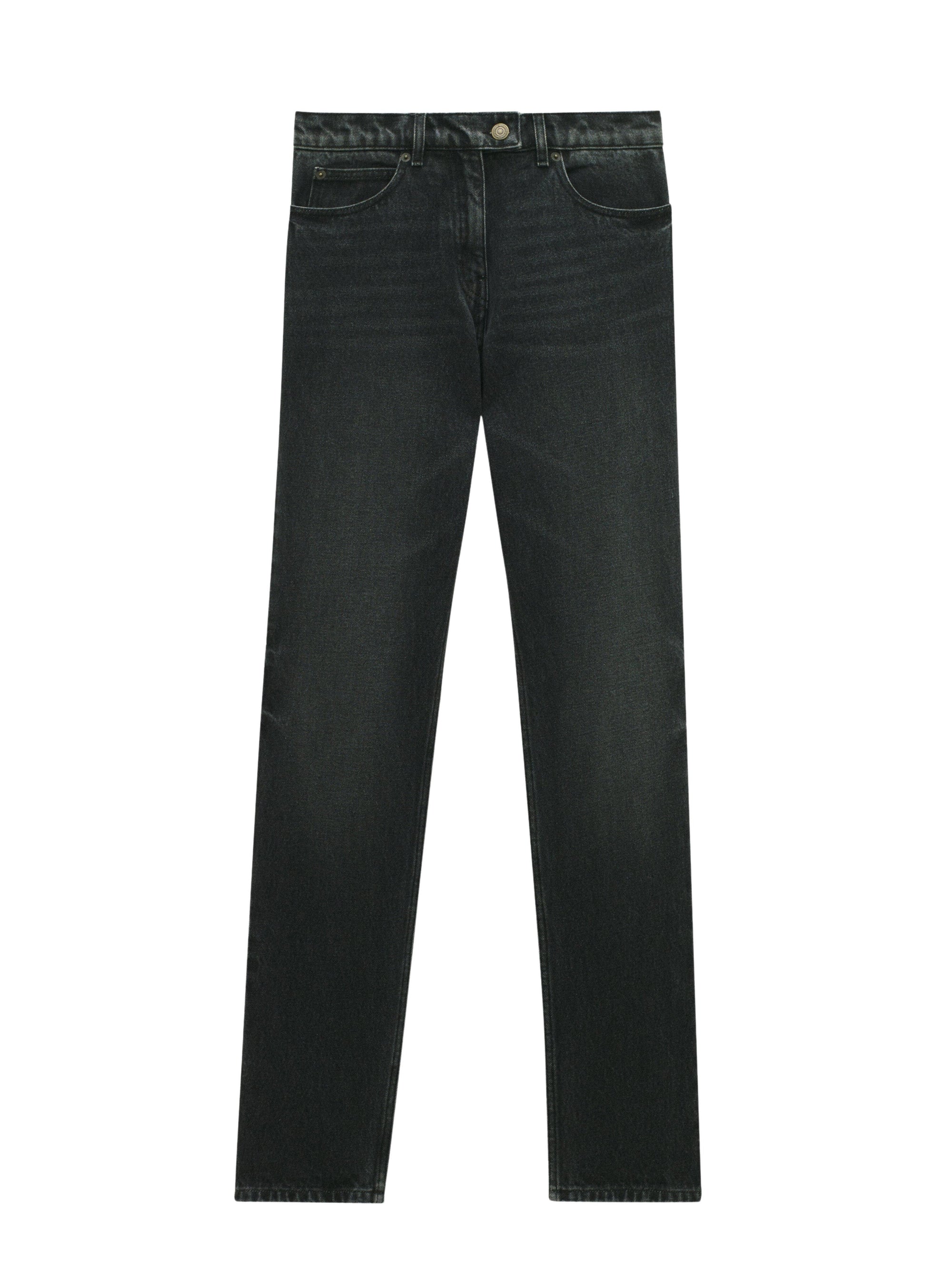 5-pockets denim Pant - Stonewashed Grey