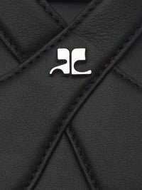 Loop leather mini Bag - Black