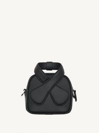 Loop leather mini Bag - Black