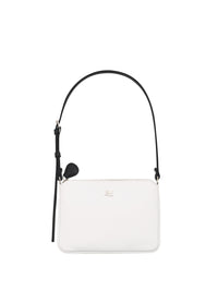 Pouch Logo Metal - White