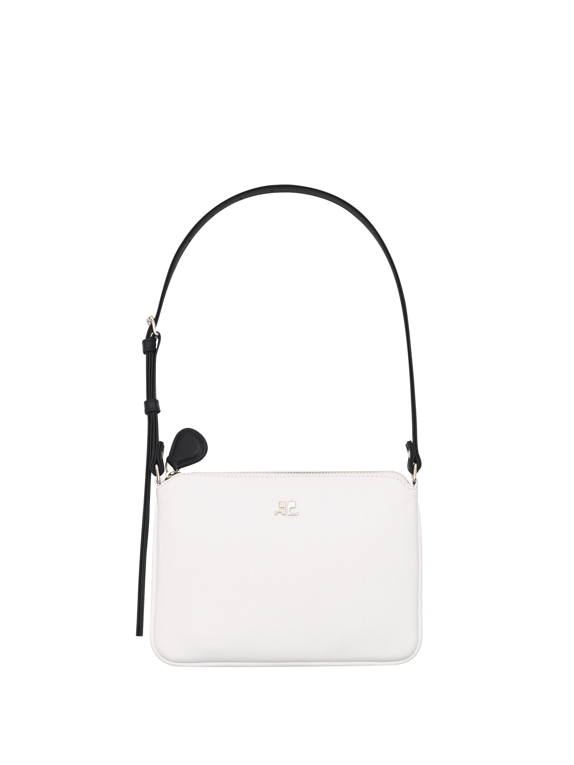 Pouch Logo Metal - White
