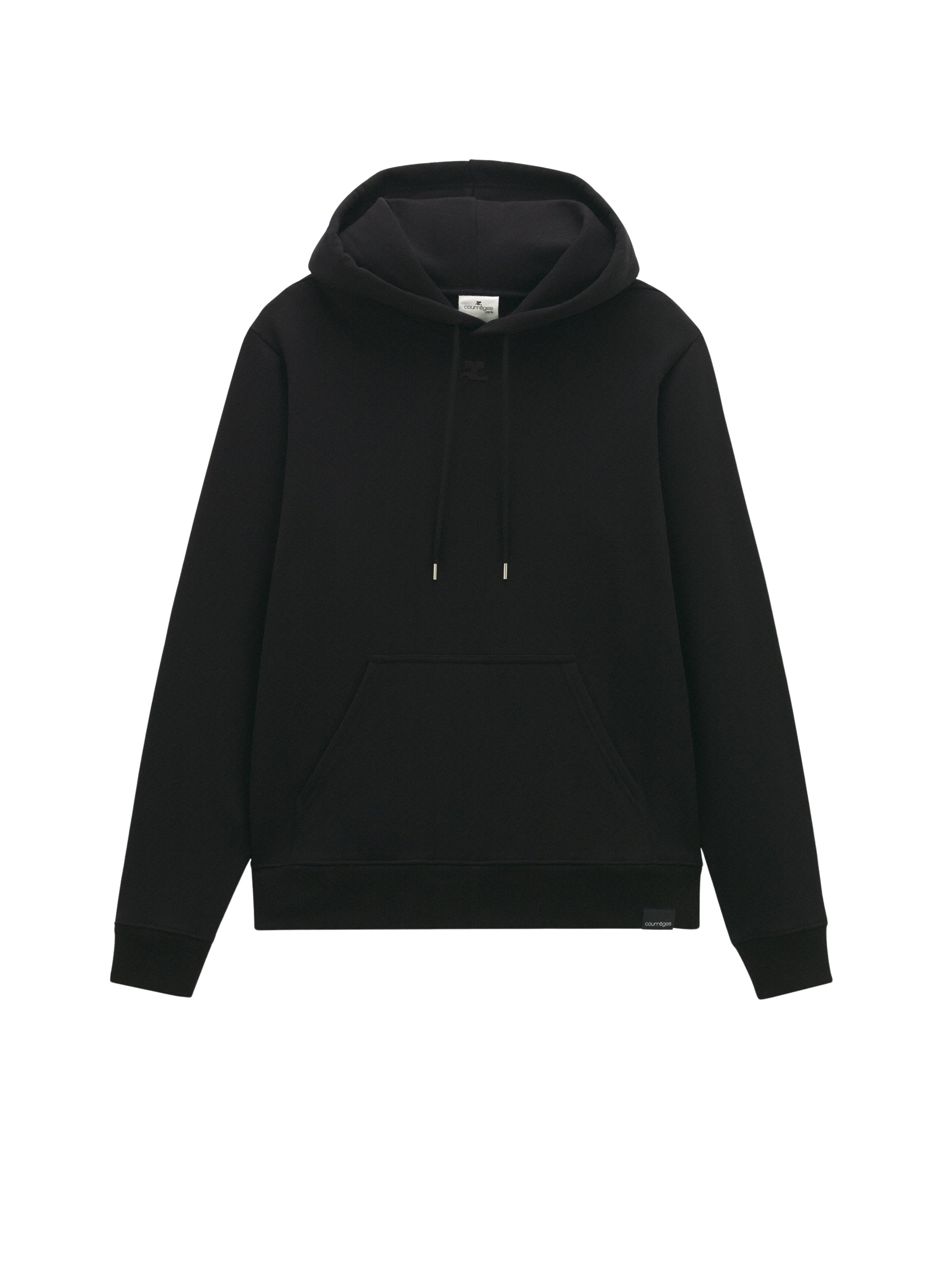 Swallow fleece Hoodie - Black