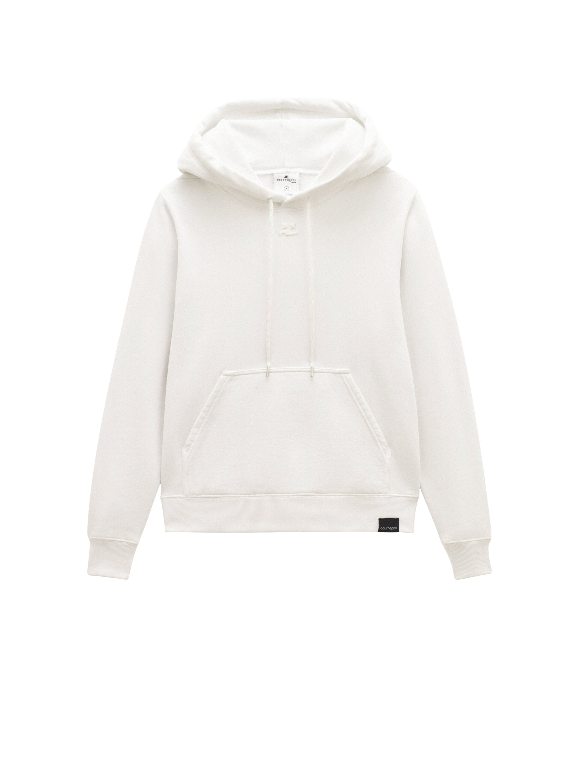 Swallow fleece Hoodie - White