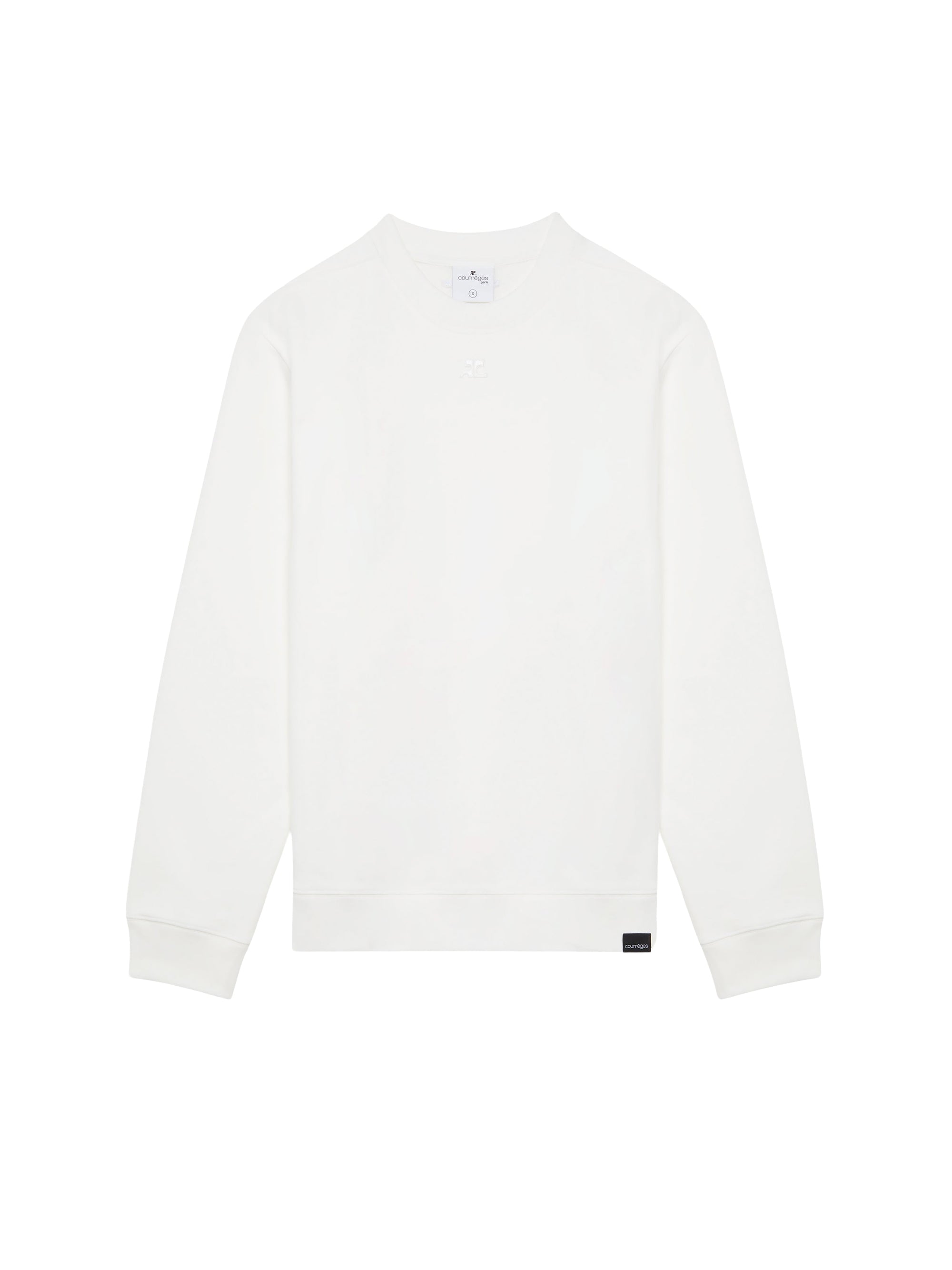 Swallow fleece Sweatshirt - White