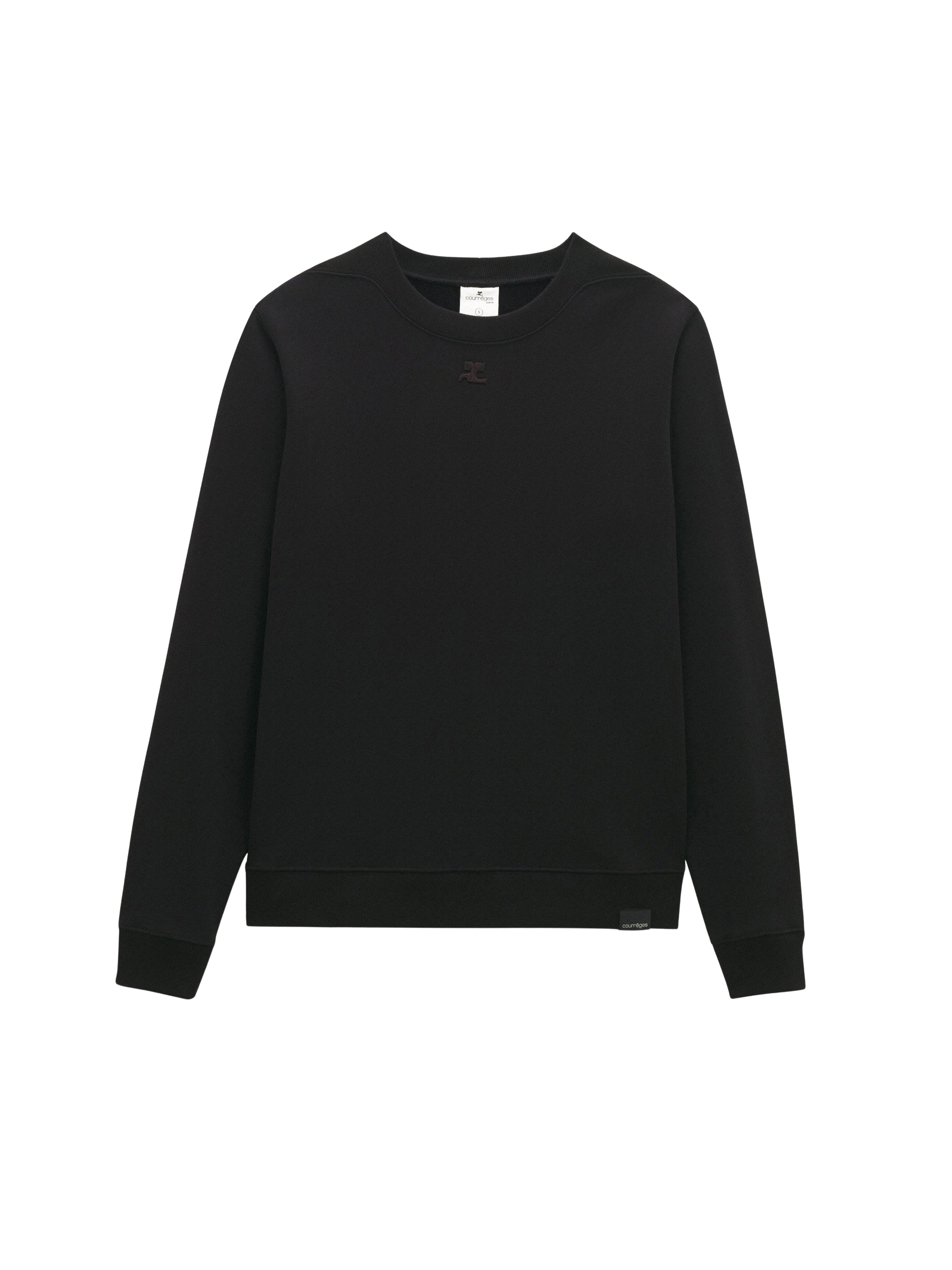 Swallow fleece Sweatshirt - Black