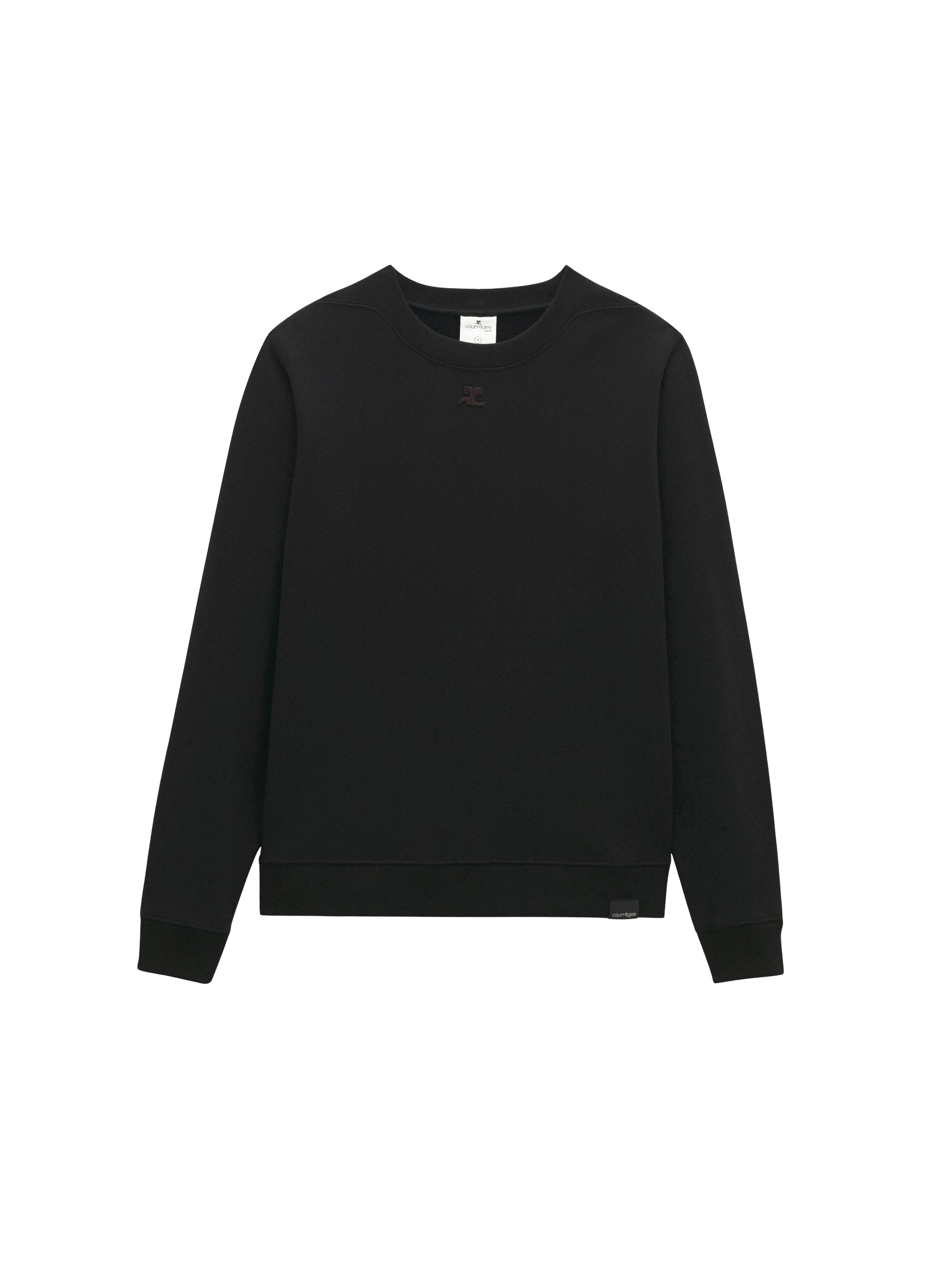 Swallow fleece Sweatshirt - Black