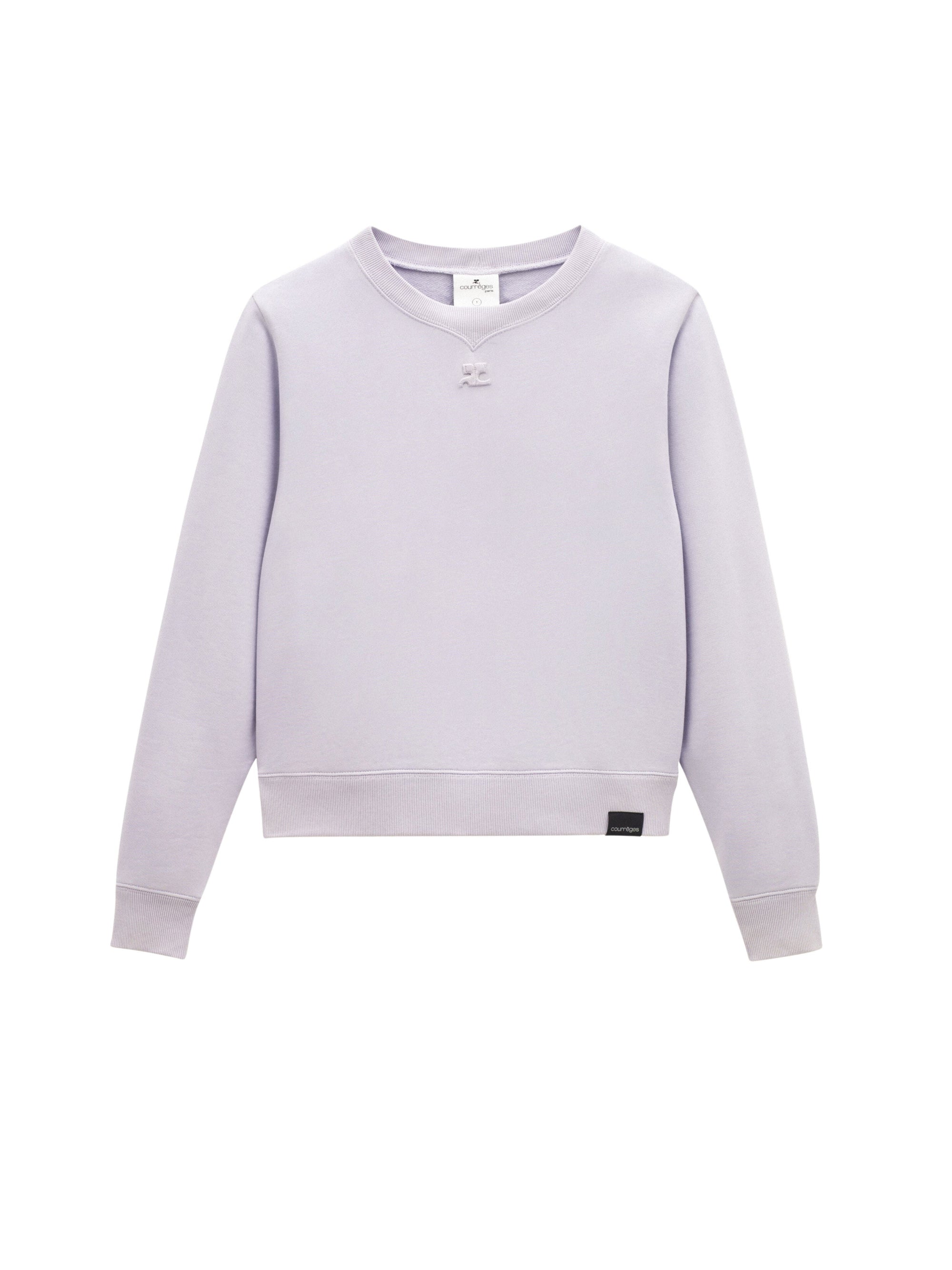 Swallow fleece Sweatshirt - Purple