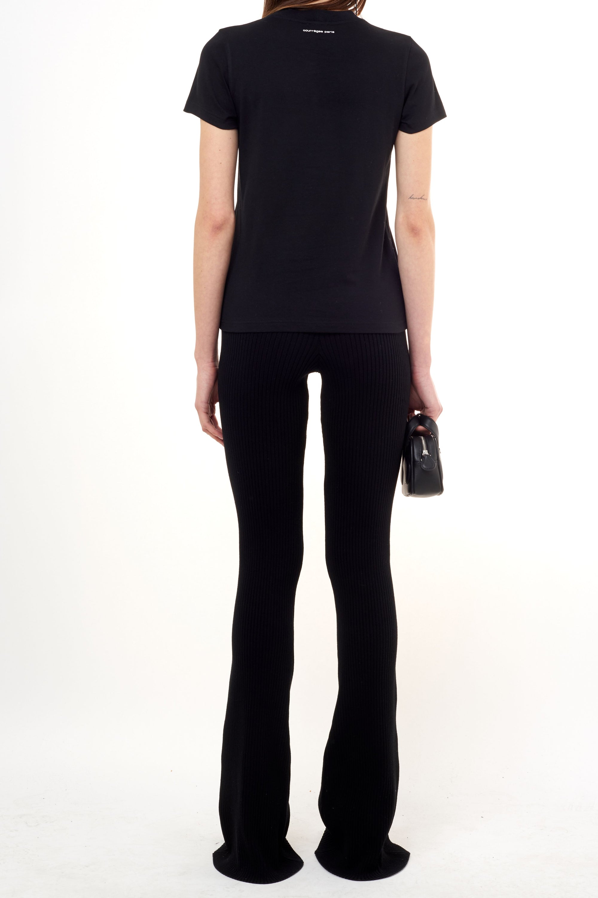 Swallow cotton T-shirt - Black