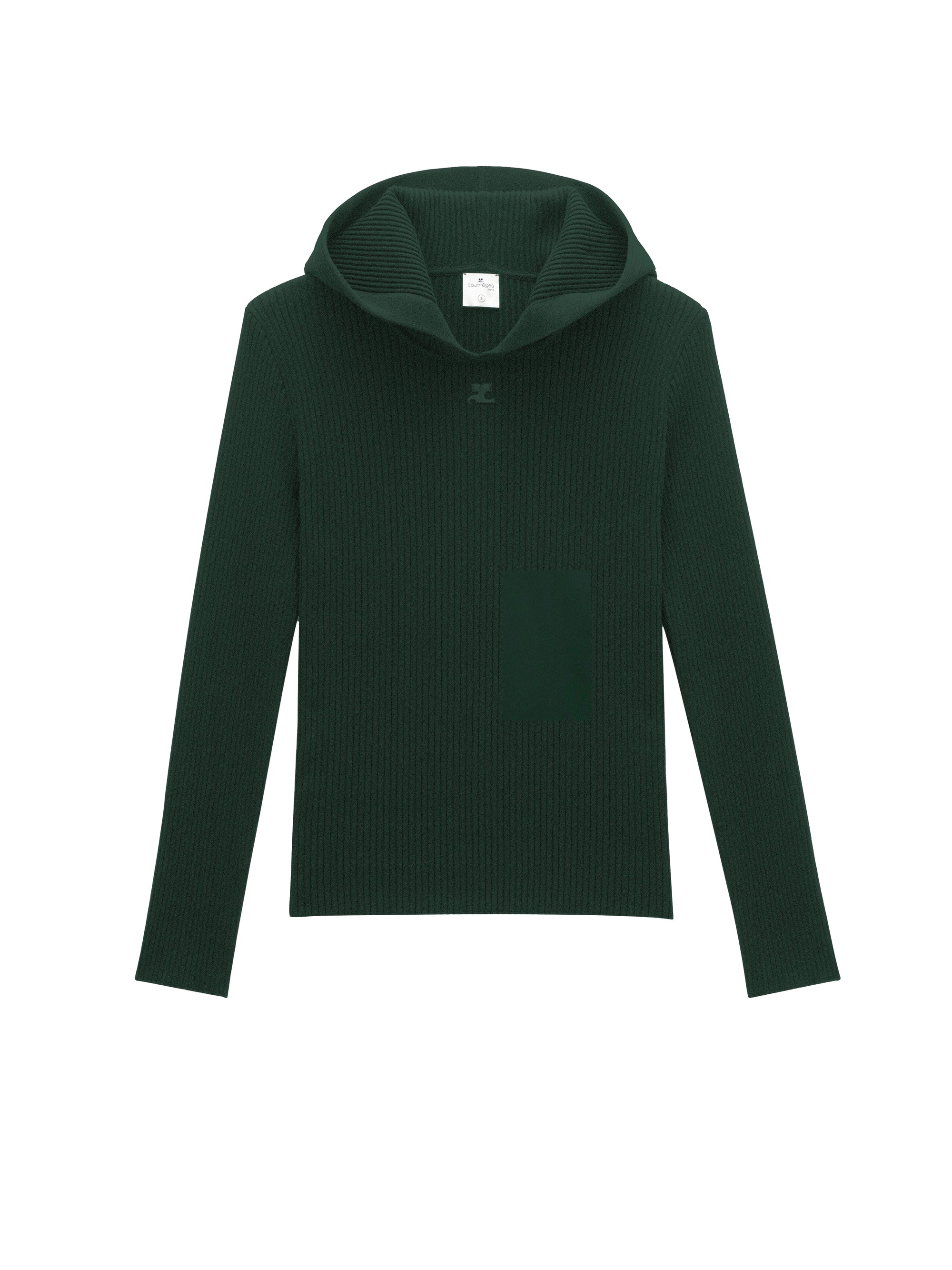 Ac rib knit Sweater - Green