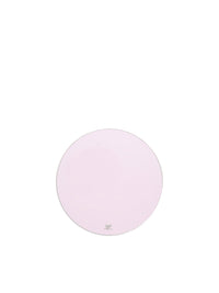 Flat circle Earring - Candy Pink