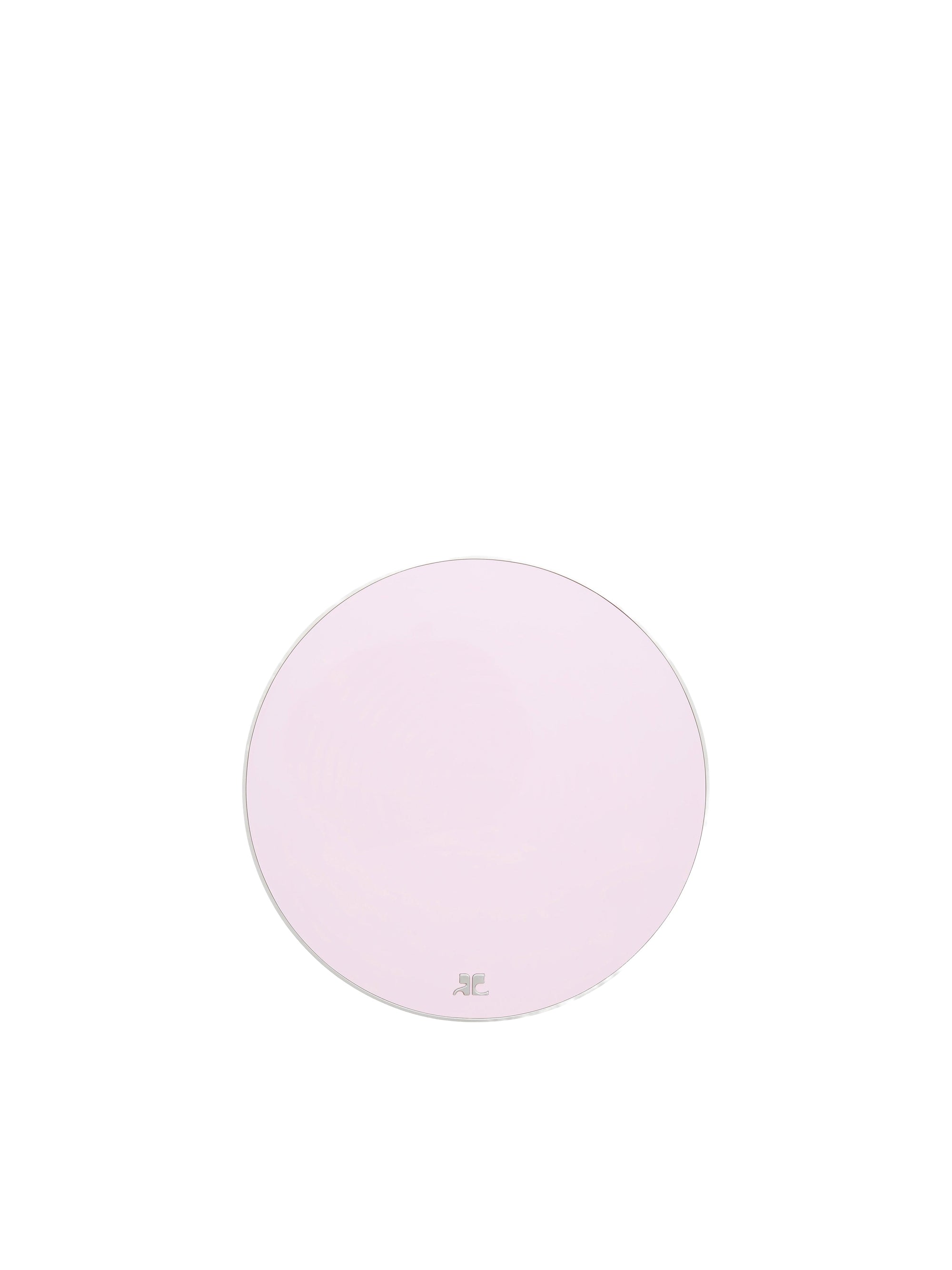 Flat circle Earring - Candy Pink