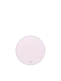 Flat Circle Earring - Pink