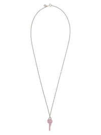 Key Chain Necklace - Pink
