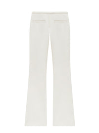 Heritage crepe tailored Pant - White
